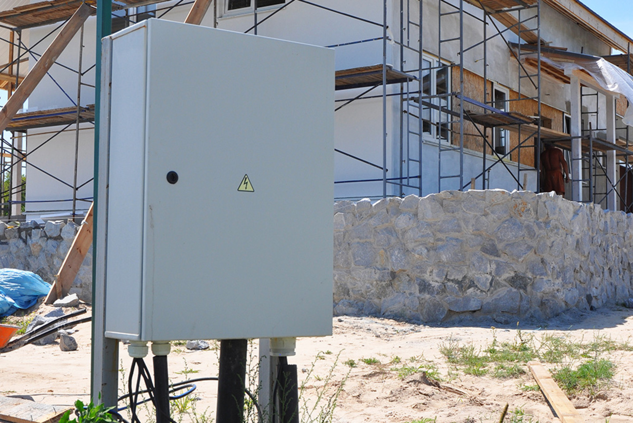 Baustrom bei EMS Elektro & Klimatechnik GmbH in Wurzen