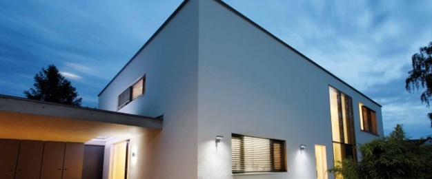 Außen­beleuchtung bei EMS Elektro & Klimatechnik GmbH in Wurzen