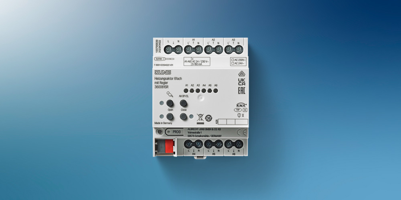 KNX Heizungsaktor 6-fach bei EMS Elektro & Klimatechnik GmbH in Wurzen