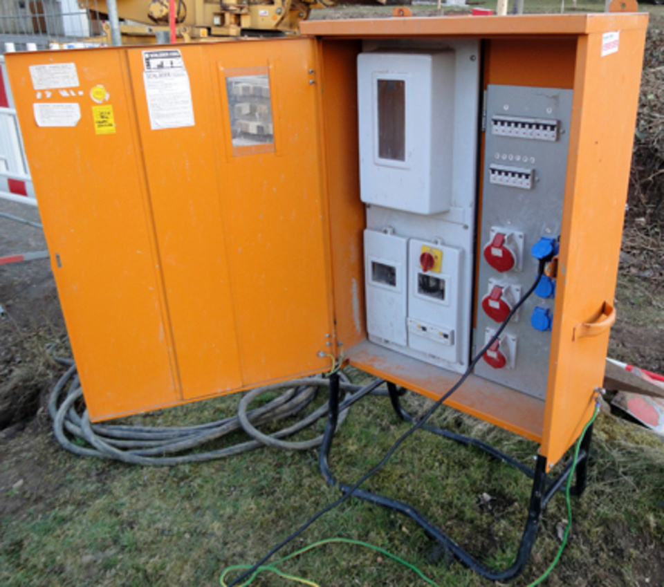 Baustromkasten bei EMS Elektro & Klimatechnik GmbH in Wurzen
