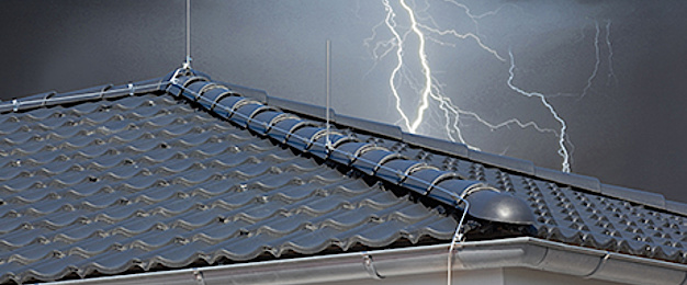 Äußerer Blitzschutz bei EMS Elektro & Klimatechnik GmbH in Wurzen