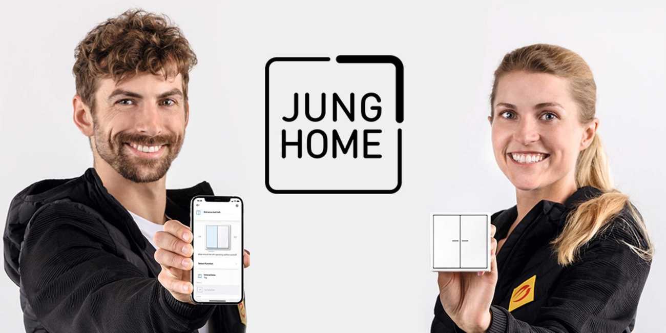 JUNG HOME bei EMS Elektro & Klimatechnik GmbH in Wurzen